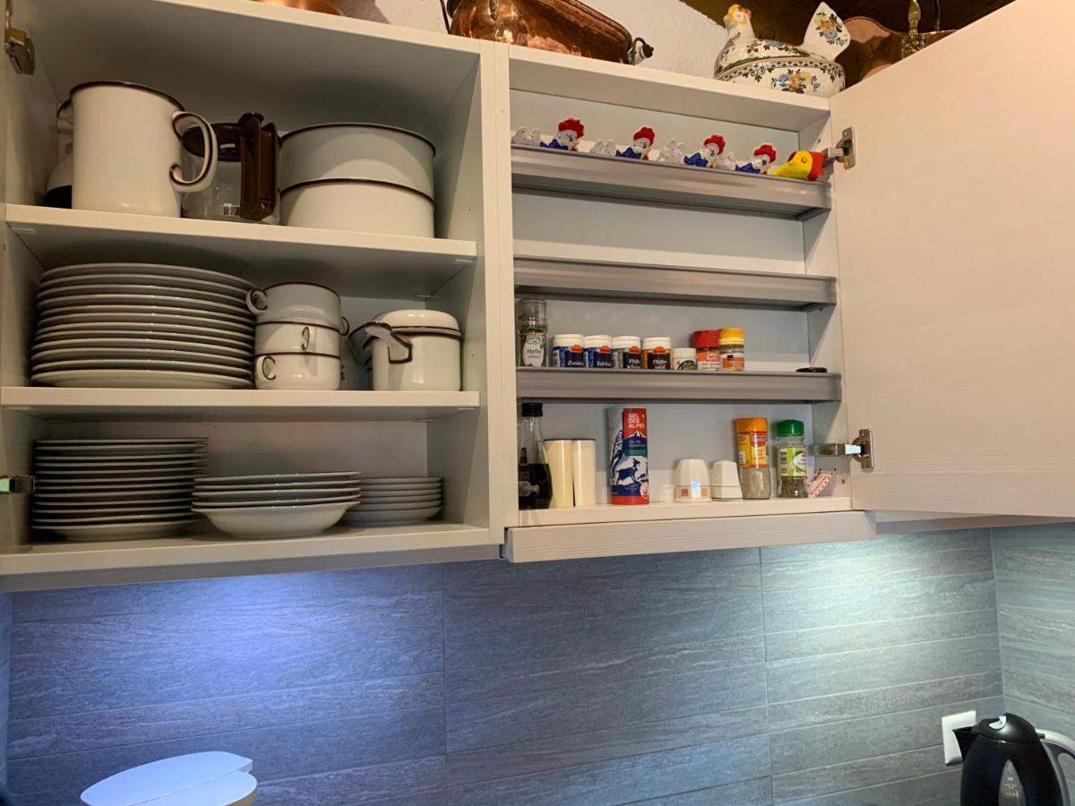 Ferienwohnung Laax mit Traumblick, großem Balkon und Terrasse Exterior foto
